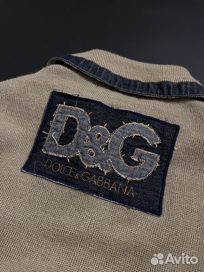 Зип свитер dolce gabbana