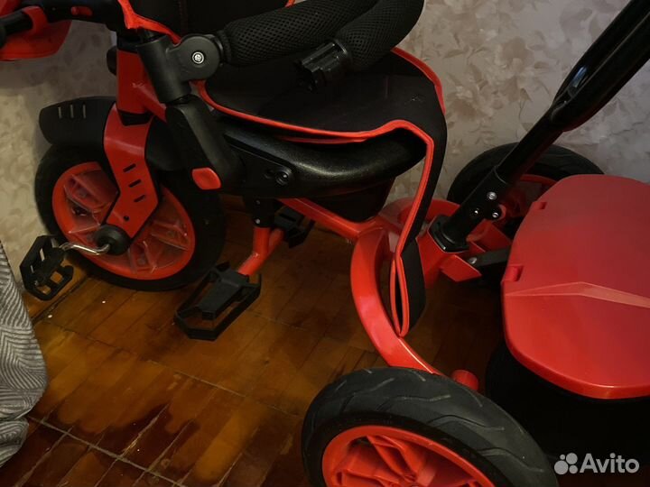 Детский велосипед коляска