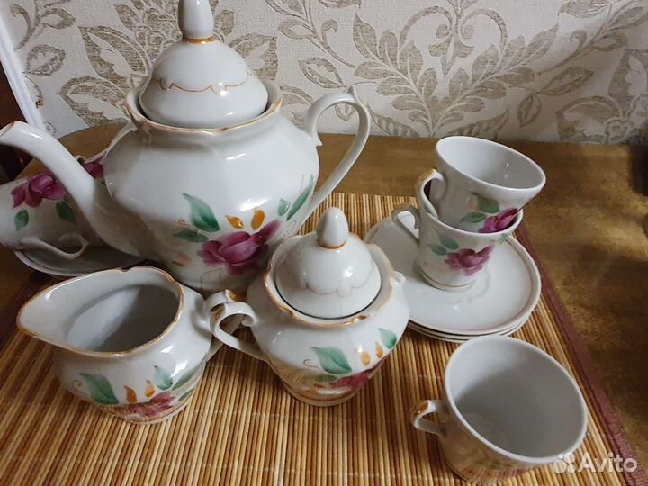 Чайно кофейный сервиз СССР