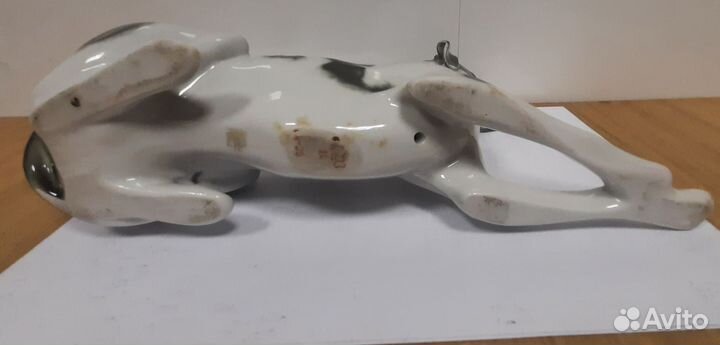 Фарфоровая статуэтка Собака (Пойнтер) лфз