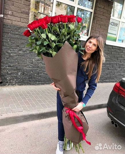 Высокие розы Гигантские розы Доставка цветов