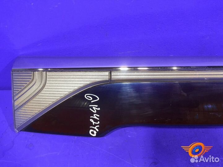 Накладка на багажник задняя Mitsubishi Outlander