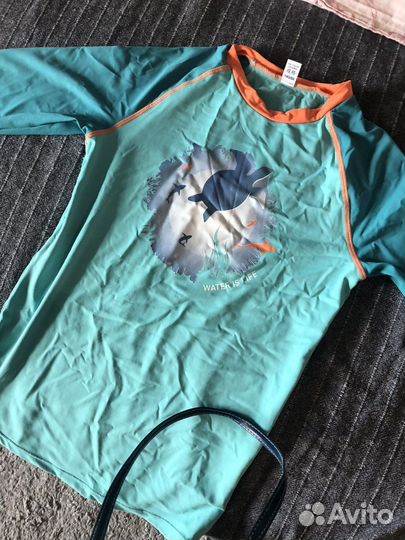 Футболка для плавания 140