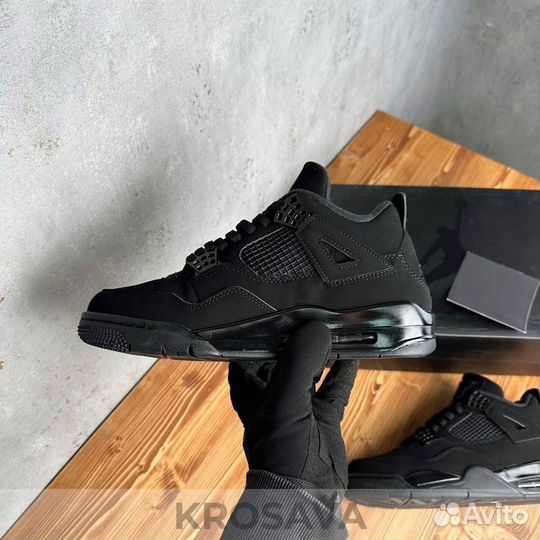 Nike Air Jordan 4 Retro Black Cat Lux