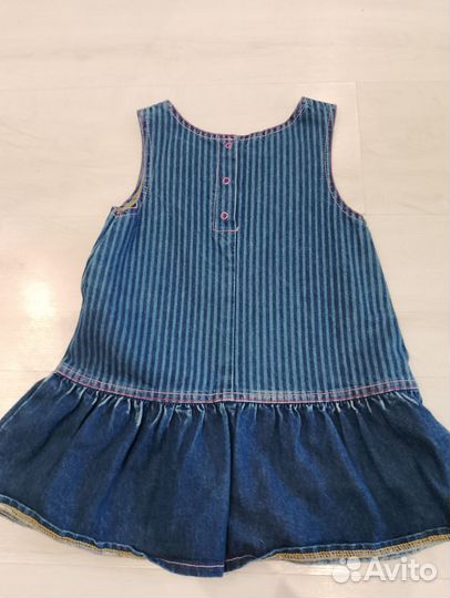 Сарафан джинсовый для девочки 110