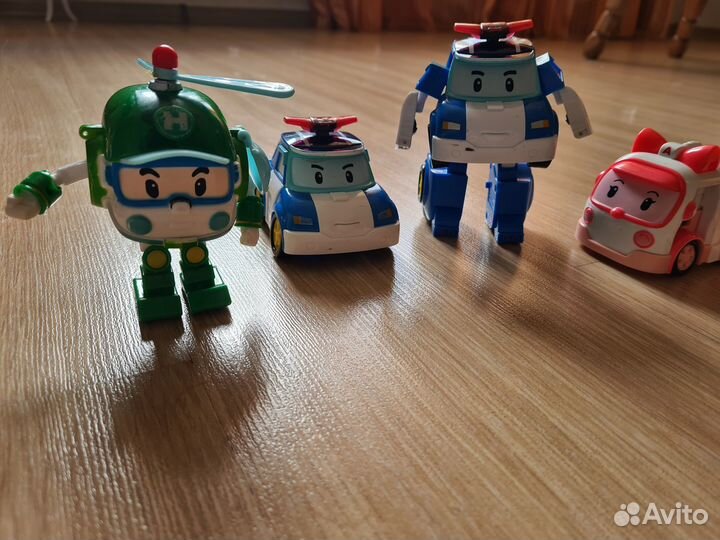 Робокар поли герои трансформеры