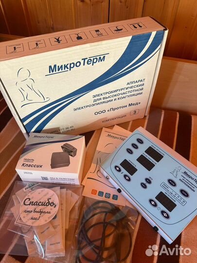 Аппарат для электроэпиляции микротерм