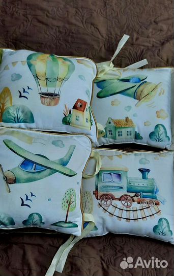 Бортики в кроватку