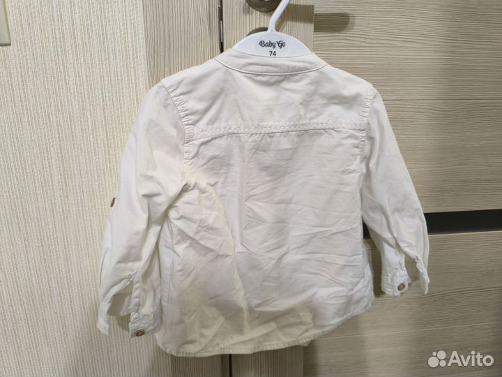 Рубашка белая для мальчика