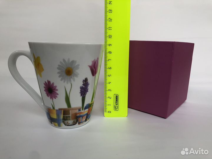 Кружка с цветочками