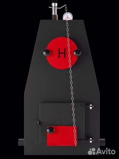 Твердотопливный котёл 50 квт