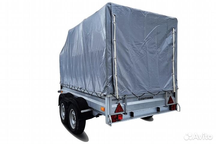 Прицеп легковой Спутник 3,5 х 1,5 метра. Двухосный