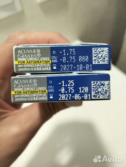 Линзы астигматические