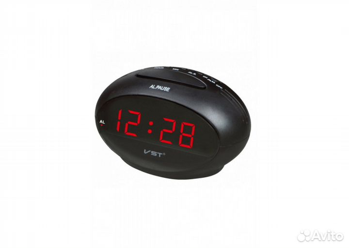 Настольные электронные часы сетевые VST-711