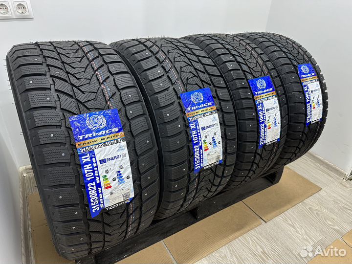 Tri Ace Snow White II Stud 275/35 R22 и 315/30 R22 104H