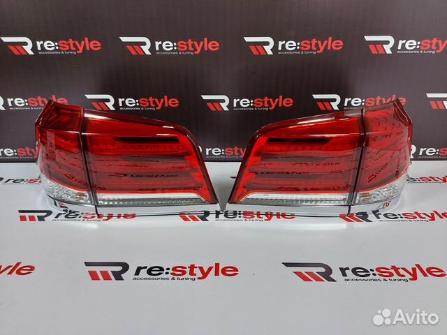 Стоп - сигналы Lexus LX570 12-15г Красные 1234