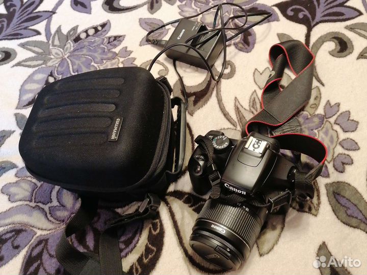 Зеркальный фотоаппарат canon eos 1100d