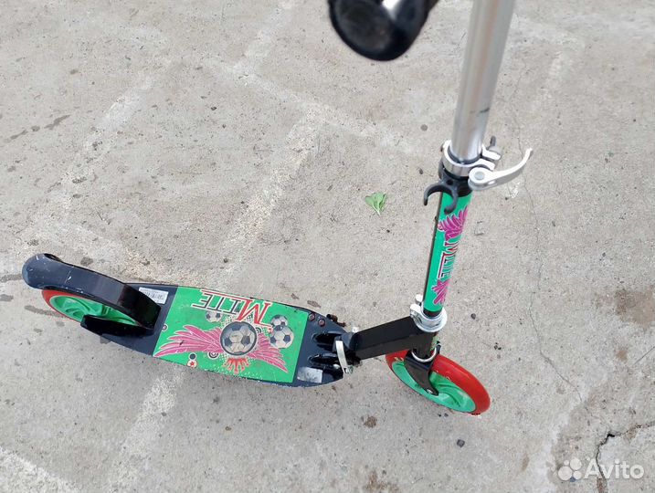 Самокат детский двухколесный бу