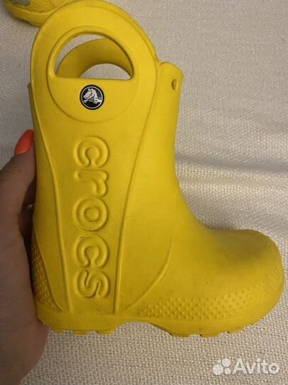 Резиновые сапоги crocs c7