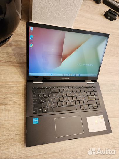 Asus ViVoBook Flip 14, core i3(11 gen),трансформер