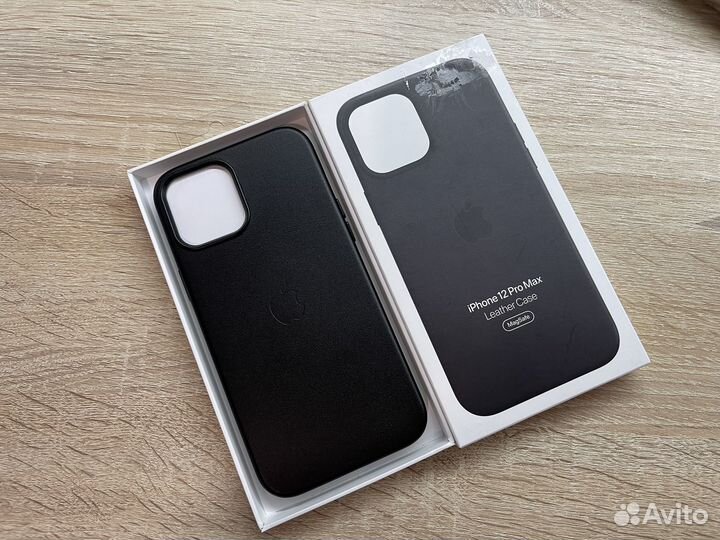 Чехол Leather Case iPhone 12 Pro Max