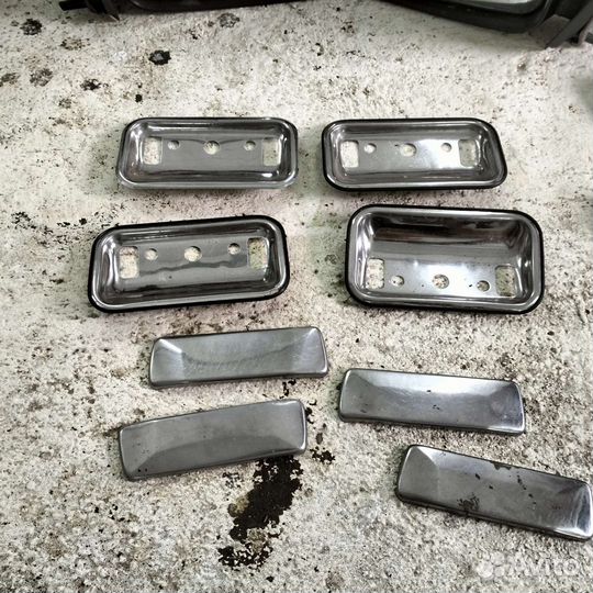 Декоративные накладки на ручки дверей ваз 2110