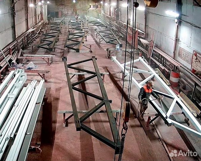 Ангары. Склады. Изготовление / монтаж