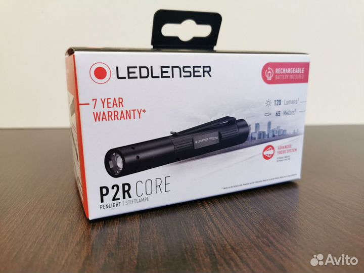 Led Lenser P2R Core Новый Оригинал