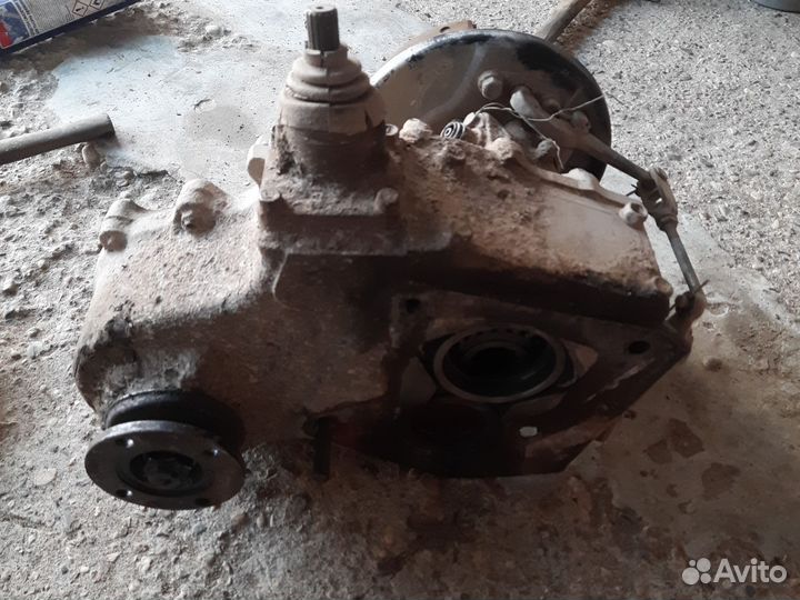 Раздатка на УАЗ хантер