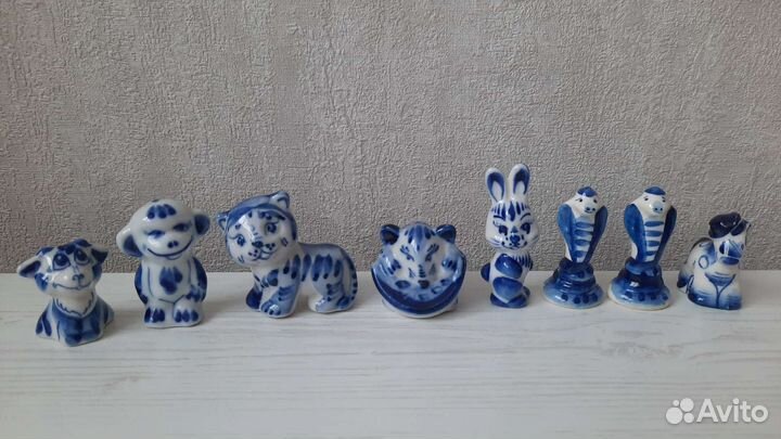 Фигурки гжель