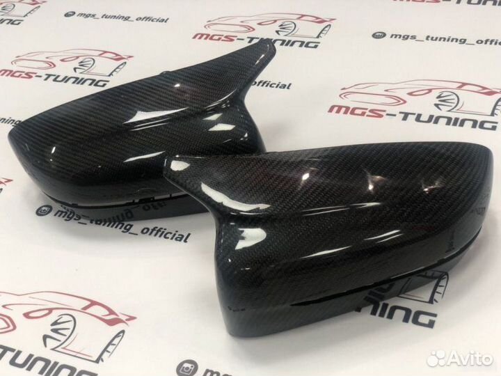 Корпуса зеркал стиль BMW M5 G30 карбон