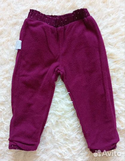 Брюки для девочки 92 утепленные