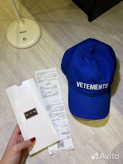 Кепка Vetements