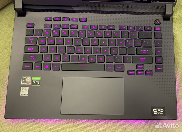 Asus Rog Strix ryzen 9 5900HX RTX 3070