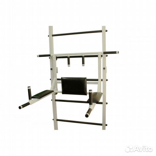 Шведская стенка Звезда с турником 3 в 1 белая