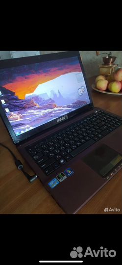 Игровой ноутбук asus core i5.K53s