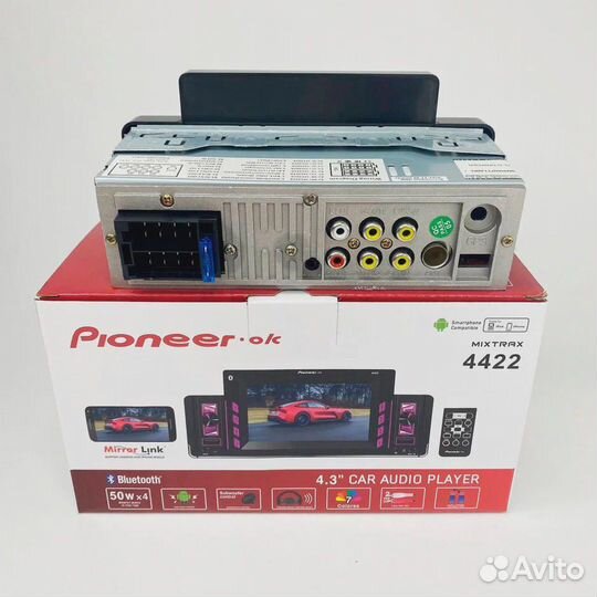 Автомагнитола 1-din 4.3