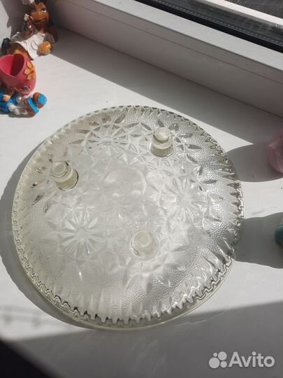 Блюдо сервировочное на ножках СССР