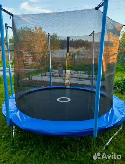 Батут с сеткой в Ижевске Для детей. Защитная сетка