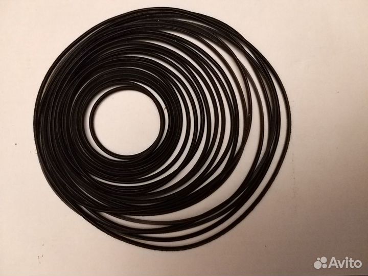 Пассики ремни плоские и квадратные от 18 до 340мм