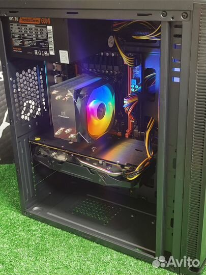 Игровой пк intel 12/24 RX 580 16gb SSD