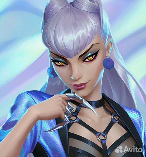 Косплей Эвелинн KD/A когти на одну руку