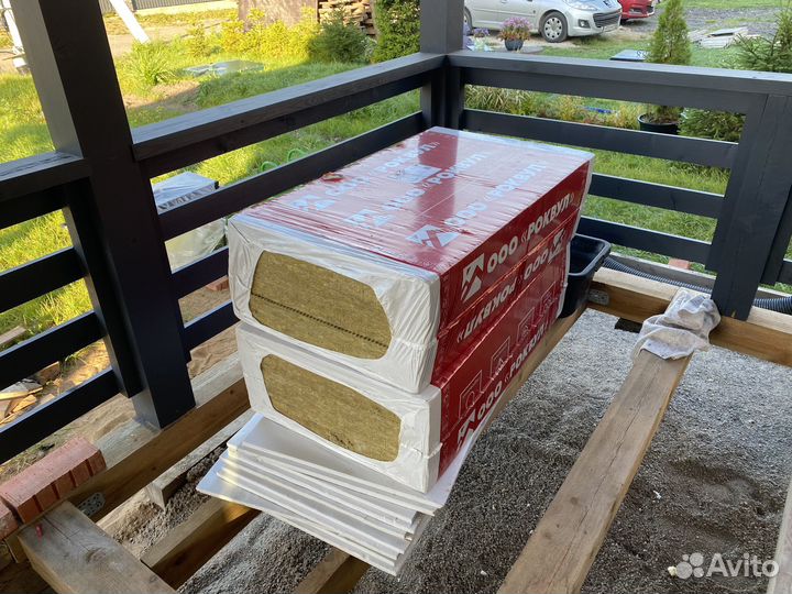 Утеплитель Rockwool Фасад Баттс Стандарт 2 упак