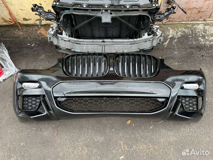 Bmw X3 X4 G01 G02 бампер передний м пакет mpack