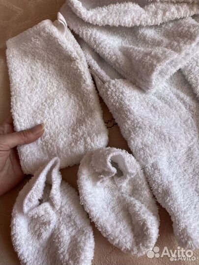 Халат и уголок для детей новый