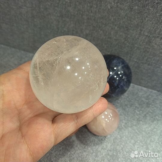 Шар из горного хрусталя