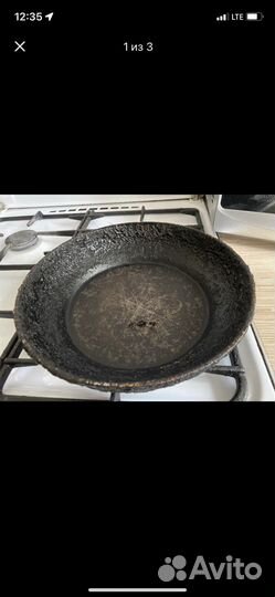 Чугунная сковорода и жаровня