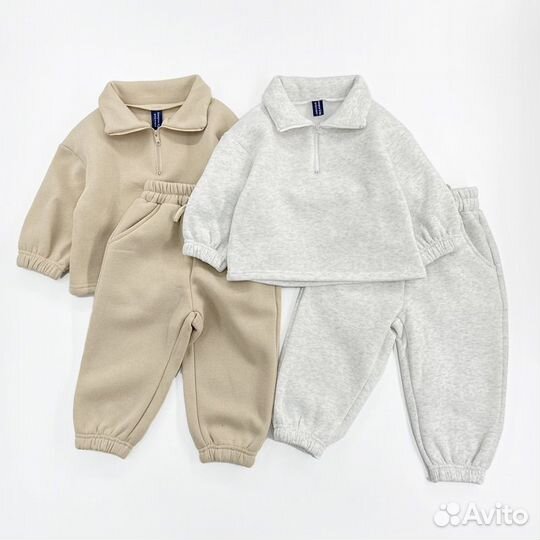 Костюм флисовый детский утепленный zara h&m