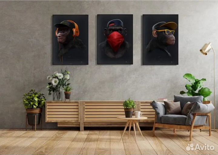 Картина печать на холсте