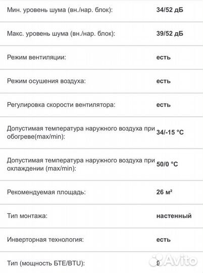 Сплит-система кондиционер инвертор timberk